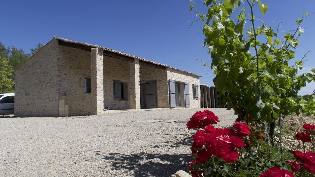 Les Lodges Du Pic Le Triadou Bagian luar foto