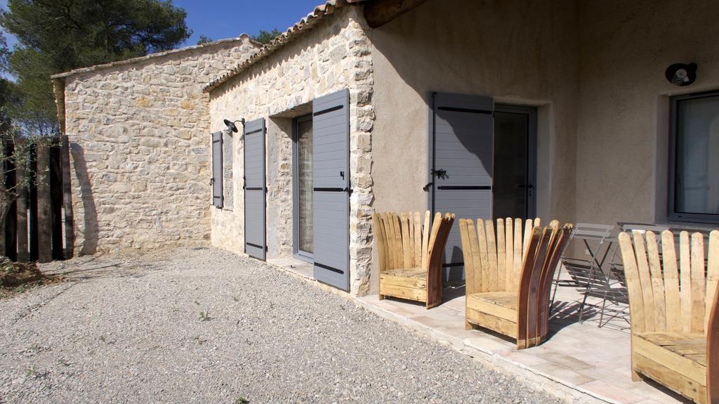 Les Lodges Du Pic Le Triadou Bagian luar foto